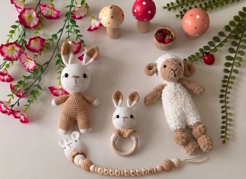 Personalized Baby Gift Set with Custom Name